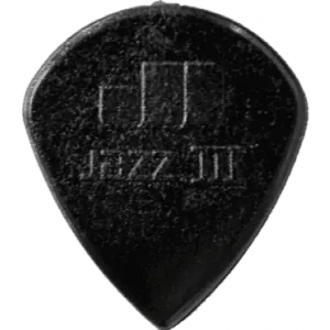 Prix Promo DISCONTINUE Dunlop mediator Nylon Jazz III pointus noirs