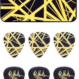 Offre Spéciale DISCONTINUE Dunlop EVHPT04 - boîte de 6 black/yellow 060mm
