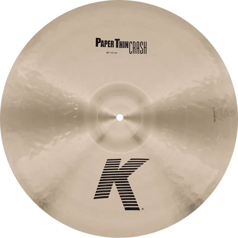 ZILDJIAN K 20" Paper Thin Crash Commande En Gros
