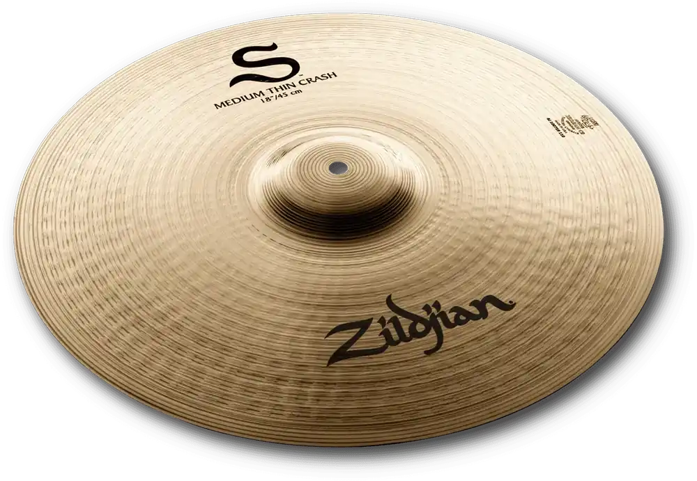 ZILDJIAN S 18" Medium Thin Crash Marque