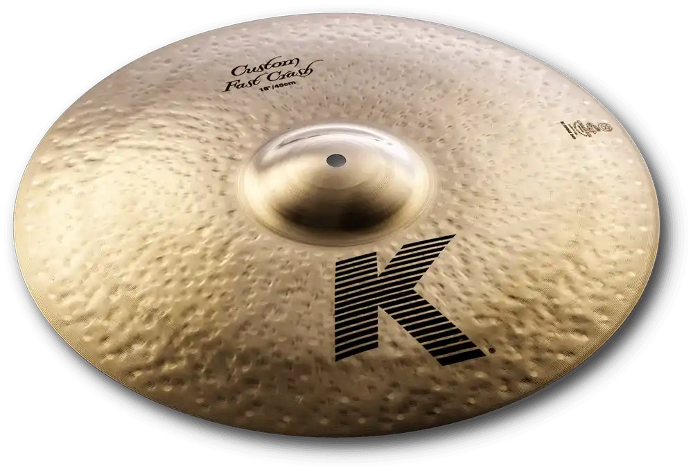 Haute Qualité ZILDJIAN K Custom 18" Fast Crash