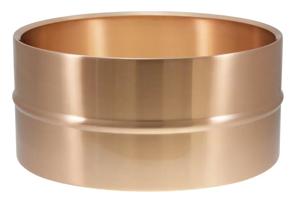 Populaire SPAREDRUM Fut 14"x 6.5" Bronze