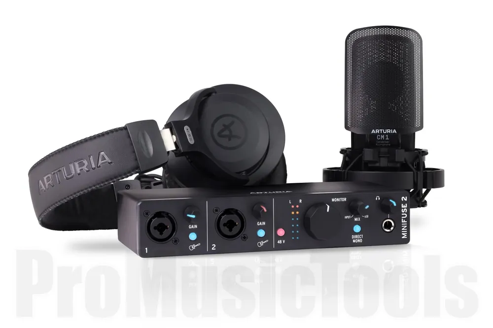 Affaire À Saisir Arturia MiniFuse Recording Pack Black