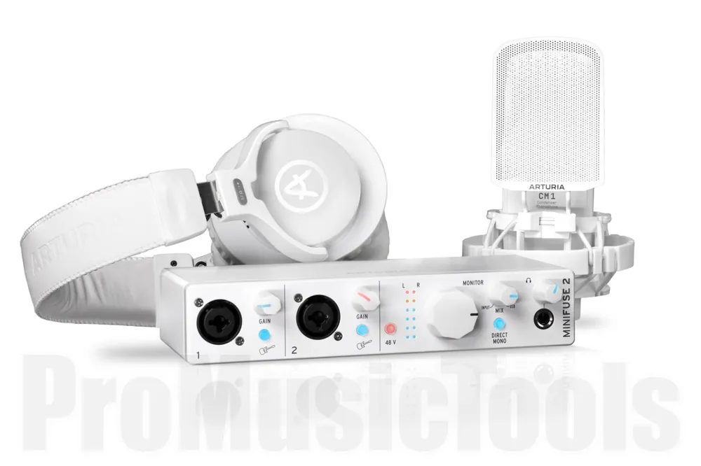 Marque Arturia MiniFuse Recording Pack White