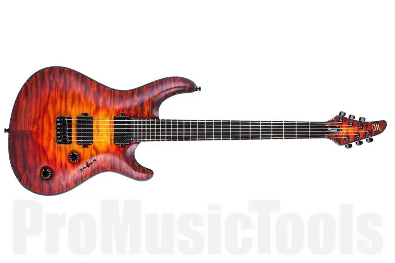 Mayones Regius Core 6 RSi Ryan Siew 3A QM - Lava Burst Satin RF2503049 Nouvelle Collection