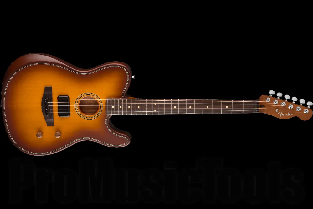 Fender Acoustasonic Standard Telecaster - Honey Burst Dernière Chance