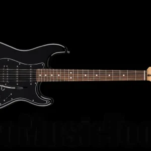 Fender Standard Stratocaster HSS LRL - Black Pickguard - Black Pas Cher