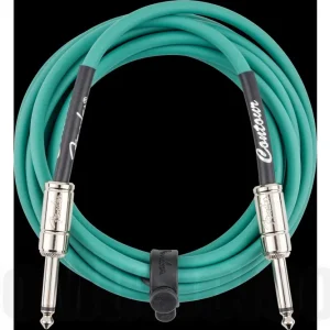 Fender Contour 10‘ Cable - Sherwood Green Offre Exclusive