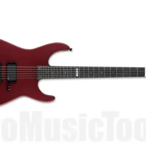ESP E-II M-I Neck Thru NT DCARS - Deep Candy Apple Red Satin - b-stock Offre Du Jour