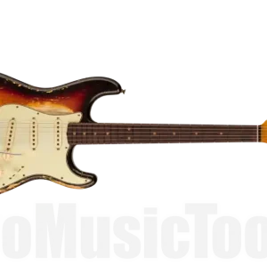 Prix Réduit Fender Custom Shop 1963 Stratocaster Super Heavy Relic - 3A RW - Super Faded Aged 3-Color Sunburst