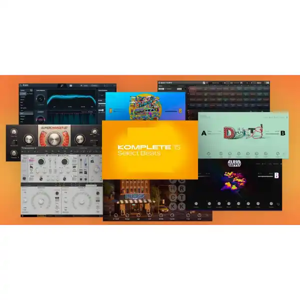 Native InstrumentsKOMPLETE 15 SELECT BEATS Offre Exclusive
