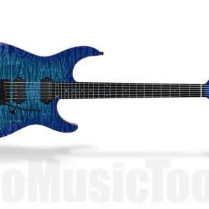 Mayones Aquila Elite V24 S 6 Quilted Maple - Infinity Blue Gloss Nouvel Arrivage
