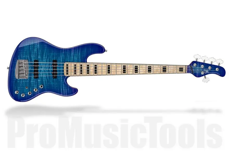 Satisfait Ou Remboursé Mayones Jabba Custom 5 FM - Infinity Blue Gloss