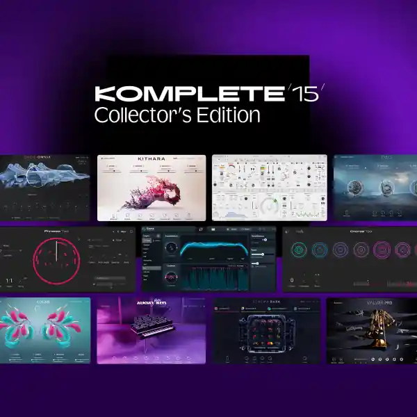 Retour Gratuit Native InstrumentsKOMPLETE 15 COLLECTOR‘S EDITION UPGRADE FOR KOMPLETE