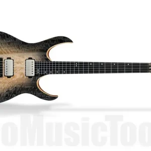 Affaire À Saisir Mayones Duvell 6 4Ever Curly Poplar - Natural Fade Black Burst