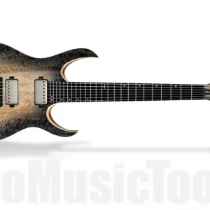 Mayones Duvell 7 4Ever Curly Poplar - Natural Fade Black Burst Petit Prix