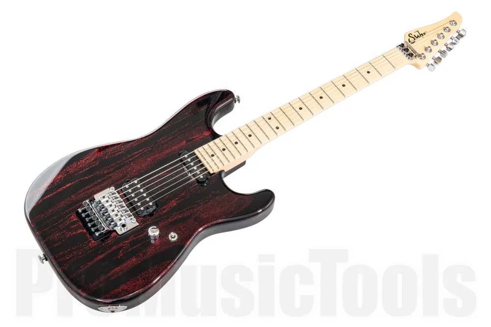 Suhr Classic S Custom Shop HS FR RSD - Red Sparkle Drip Acheter Direct