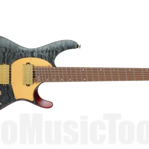 Ibanez MGFM10 OBL - Manuel Gardner Fernandes Signature - Obsidian Black Low Gloss Produit De Marque