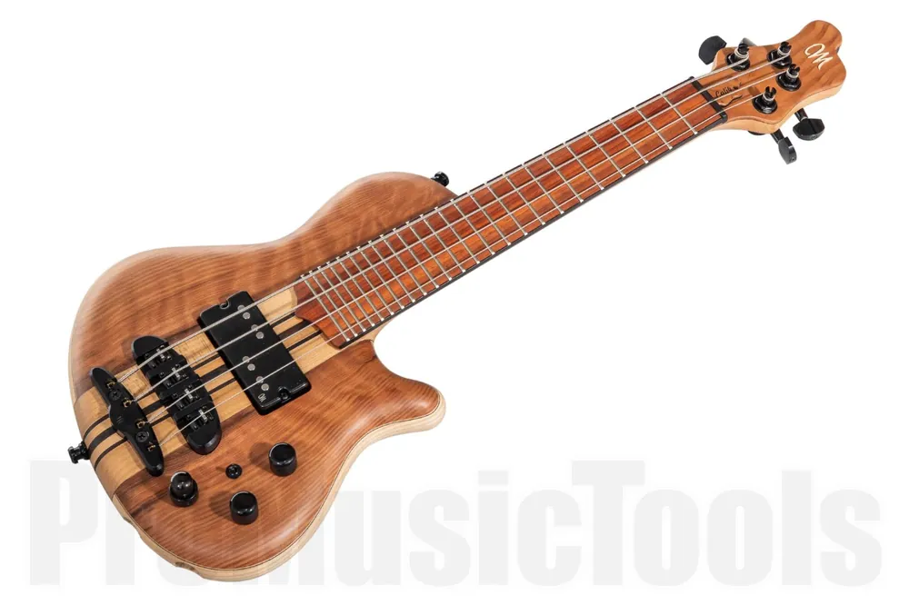 Nouveauté Mayones Cali 4 Mini Bass Redwood - Natural Matt