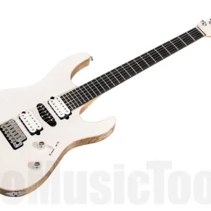 Suhr Modern Custom Shop Angel Quilt Maple HSH TW - Trans White Nouvel Arrivage