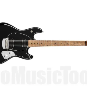 Music Man USA StingRay Guitar RS HH BK - Black Top Vente