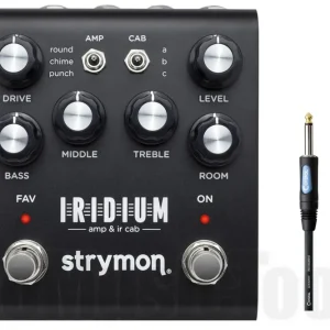Livraison Express Strymon Iridium incl. 1x Cordial CCFI 3 PP - Bundle Set