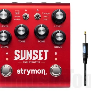Strymon Sunset incl. 1x Cordial CCFI 3 PP - Bundle Set Offre Spéciale