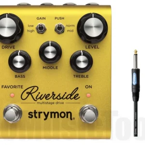 Commander Vite Strymon Riverside incl. 1x Cordial CCFI 3 PP - Bundle Set