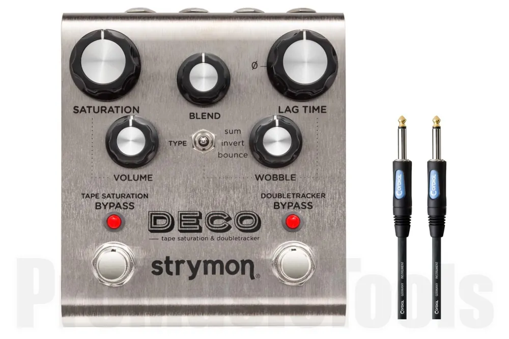 Strymon Deco incl. 1x Cordial CCFI 3 PP - Bundle Set Meilleur Prix