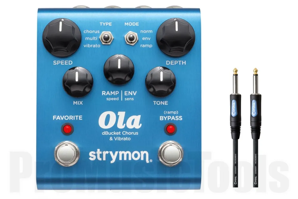 Strymon Ola incl. 1x Cordial CCFI 3 PP - Bundle Set Commande En Gros