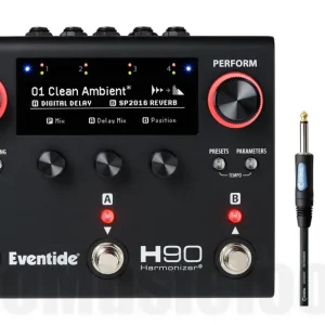 Retour Gratuit Eventide H90 Dark Harmonizer inkl. 1x Cordial CCFI 3 PP - Bundle Set