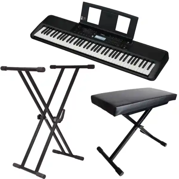 YamahaPACK PSR-EW320 + SK002 + SKB07 Retour Gratuit