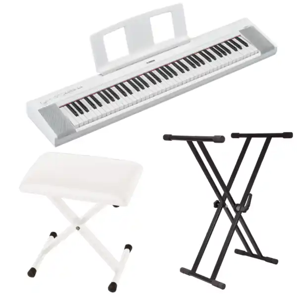 Acheter En Ligne YamahaPACK NP-35 (BLANC) + PC-110WH + SK002
