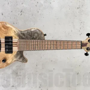 Expédition Rapide Mayones Cali 4 Mini Bass Buckeye Burl - Trans Natural Matt