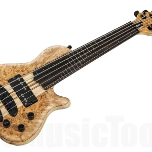 Mayones Cali 5 Fretless Mini Bass Eye Poplar - Trans Natural Matt Soldes