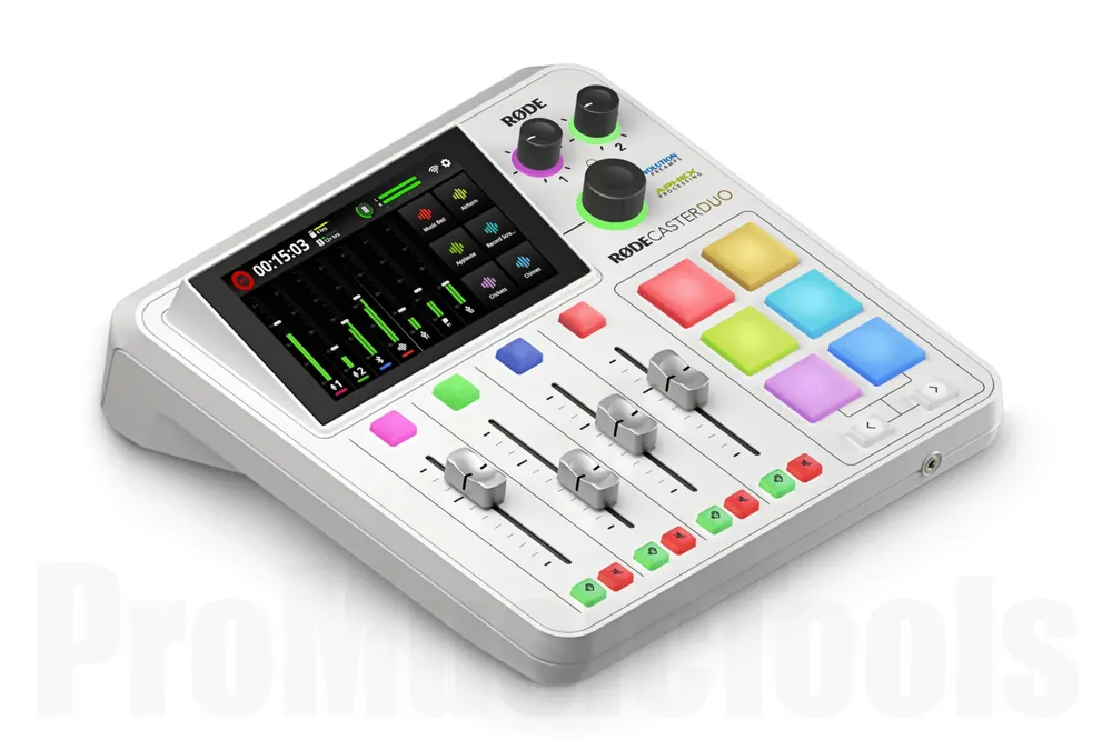 Rode Rodecaster Duo White Expédié Aujourd'hui