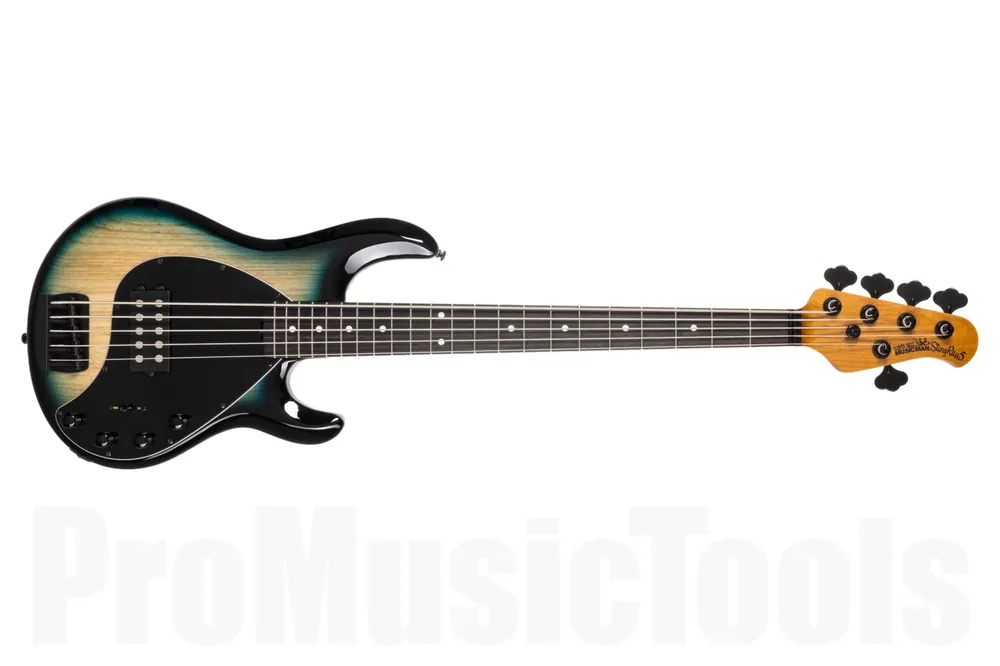 Music Man USA StingRay 5 Special MBB - Mean Blue Burst Haute Qualité