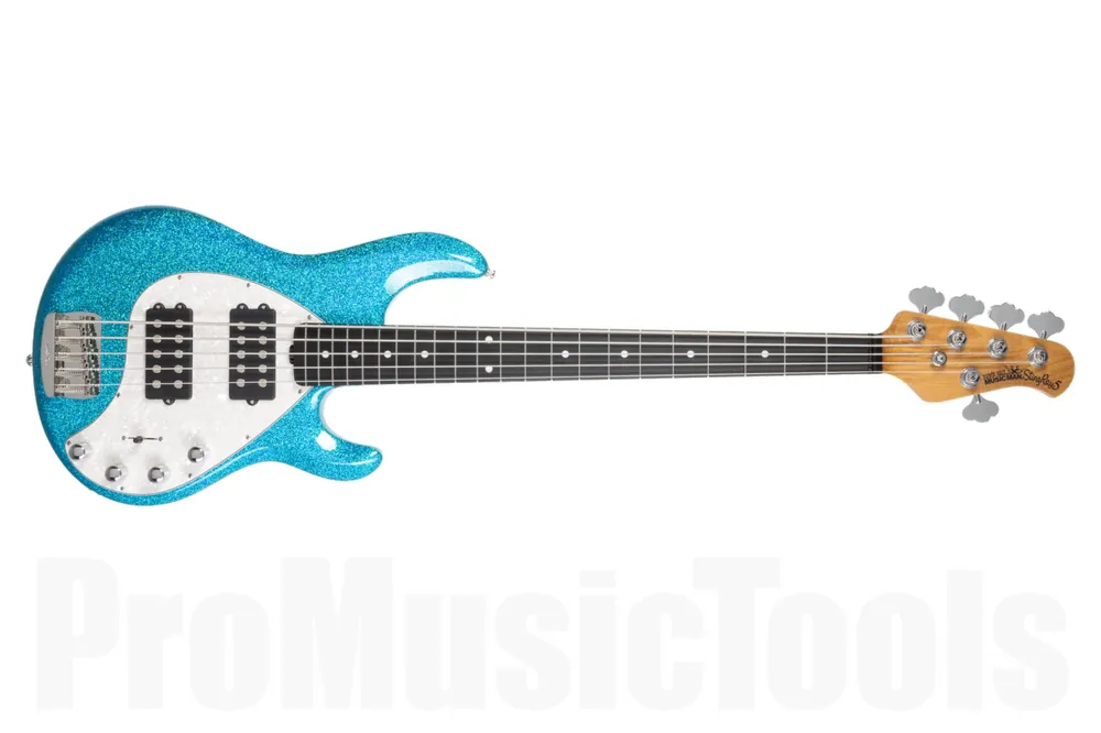 Music Man USA StingRay 5 Special HH AG - Anomalous Green Top Vente
