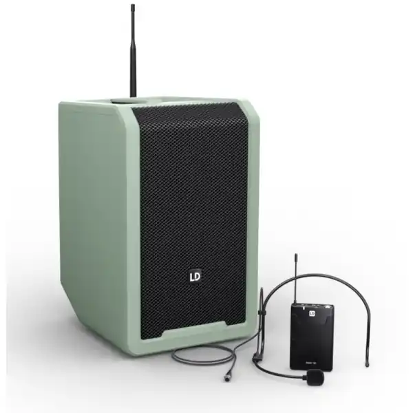 LD SystemsANNY 8 BPH B5 GN (VERTE) Dernier Modèle