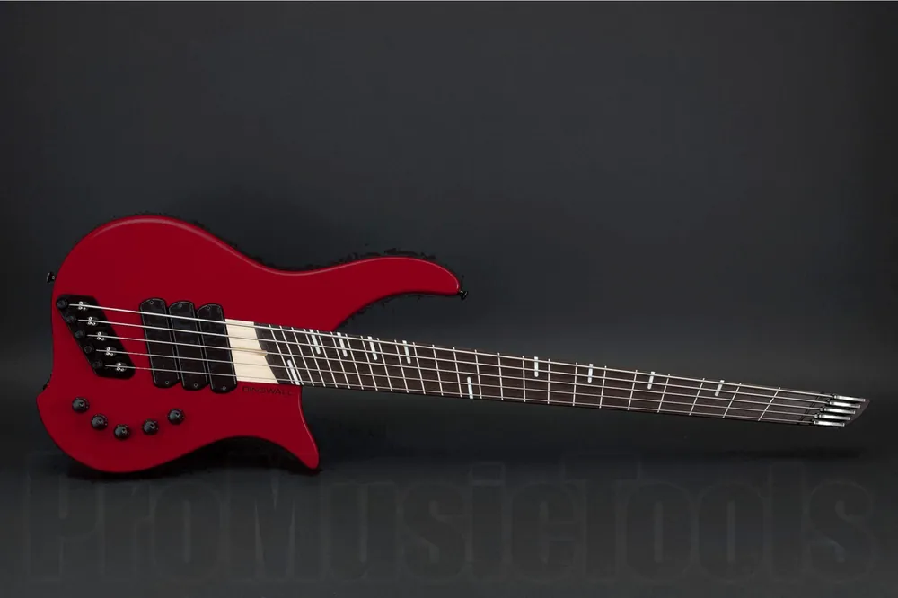 Dingwall Effigy 5 Custom Headless - Candy Dark Cherry Matt Prix Cassé