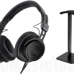 Audio-Technica ATH-M60xa incl. Headphone Stand - Bundle Set Offre Du Jour
