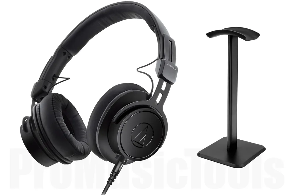 Audio-Technica ATH-M60xa incl. Headphone Stand - Bundle Set Offre Du Jour