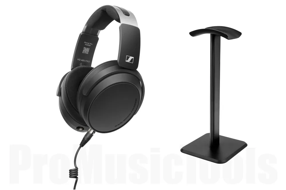 Sennheiser HD 480 PRO Plus inkl. Headphone Stand - Bundle Set Promotion Saisonnière