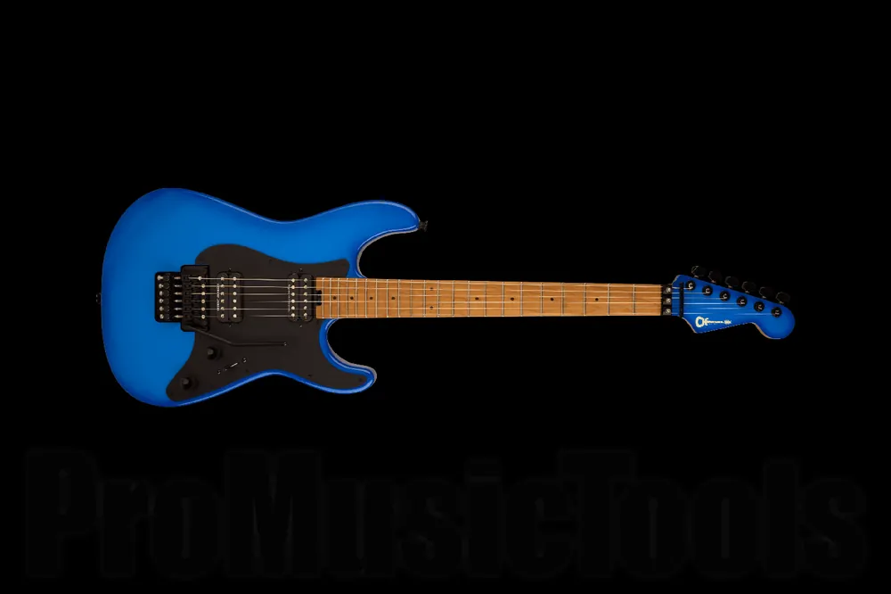 Charvel Pro-Mod Plus So-Cal Style 1 HH FR CM - Blue Burst Prix Choc