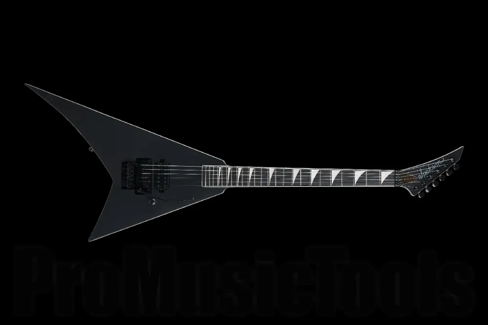 Petit Prix Jackson Pro Plus Pure Metal Limited Edition Rhoads RR1A - Satin Black