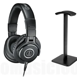 Audio-Technica ATH-M40X inkl. Headphone Stand - Bundle Set Commander Vite