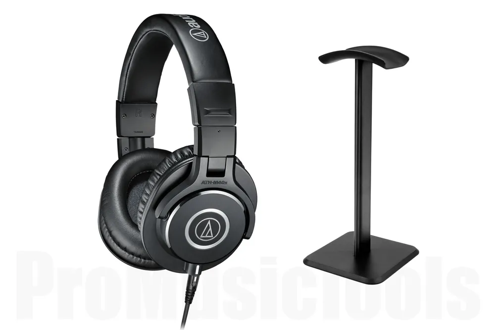 Audio-Technica ATH-M40X inkl. Headphone Stand - Bundle Set Commander Vite