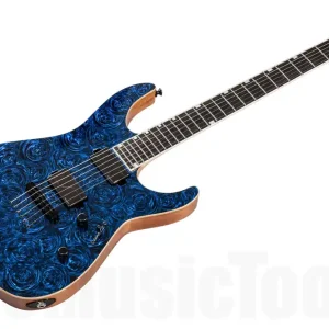 Nouveauté ESP USA M-II Neck Thru NT SC Fluence TM - Teal Marble
