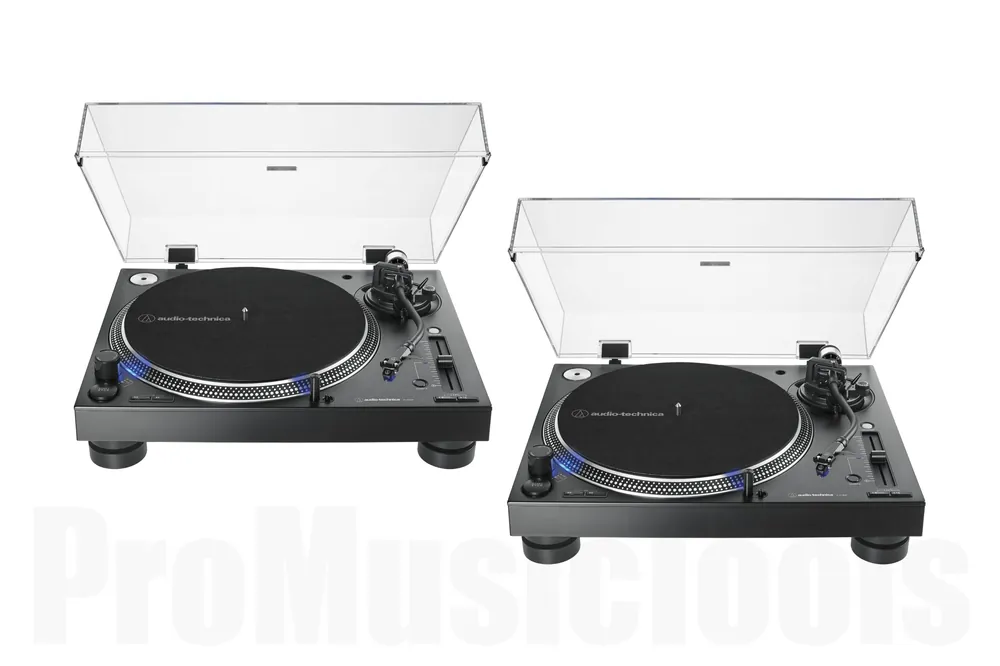 Commande En Gros Audio-Technica AT-LP140XP Black - Club Bundle Set