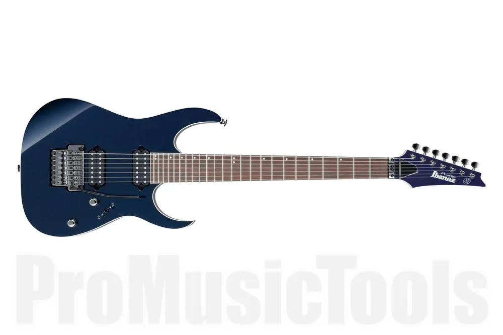 Ibanez RG2027RXL DTB Prestige - Dark Tide Blue - Baritone Prix Cassé
